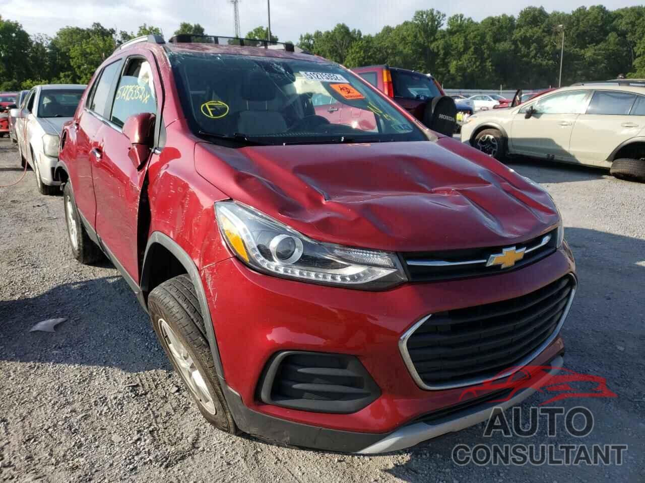 CHEVROLET TRAX 2019 - 3GNCJPSB5KL185936