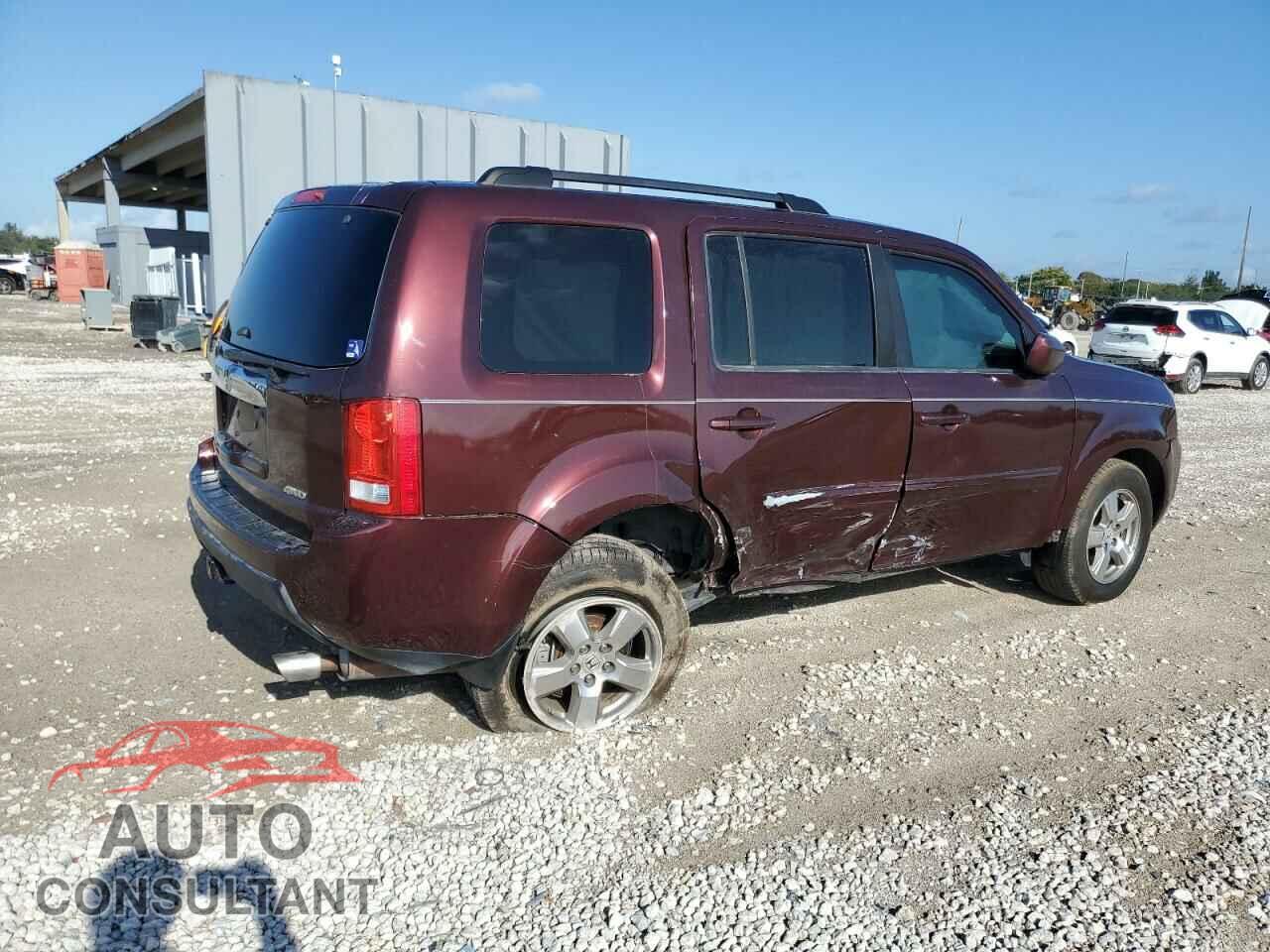 HONDA PILOT 2011 - 5FNYF4H53BB024208