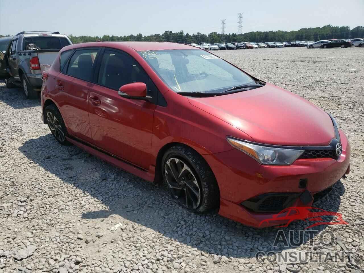 TOYOTA SCION 2016 - JTNKARJE9GJ519309