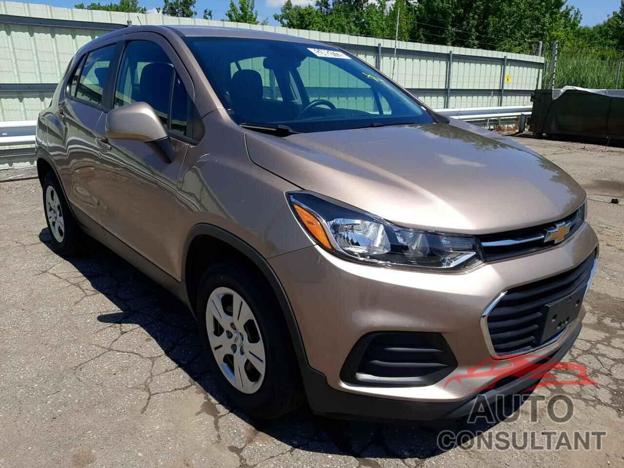 CHEVROLET TRAX 2019 - 3GNCJKSB7KL129113