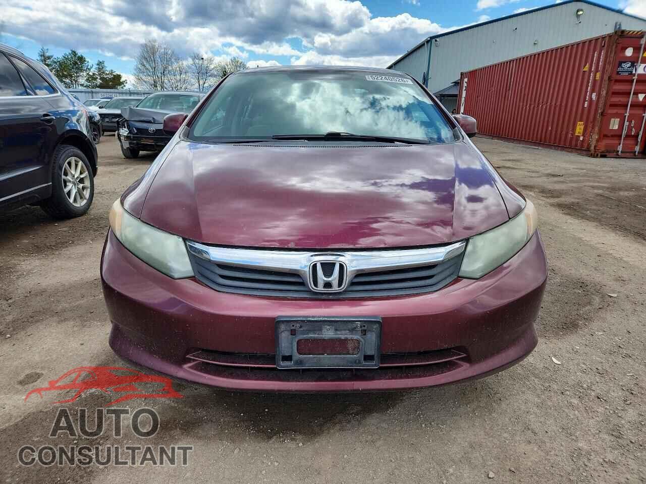 HONDA CIVIC 2012 - 2HGFB2F46CH032169