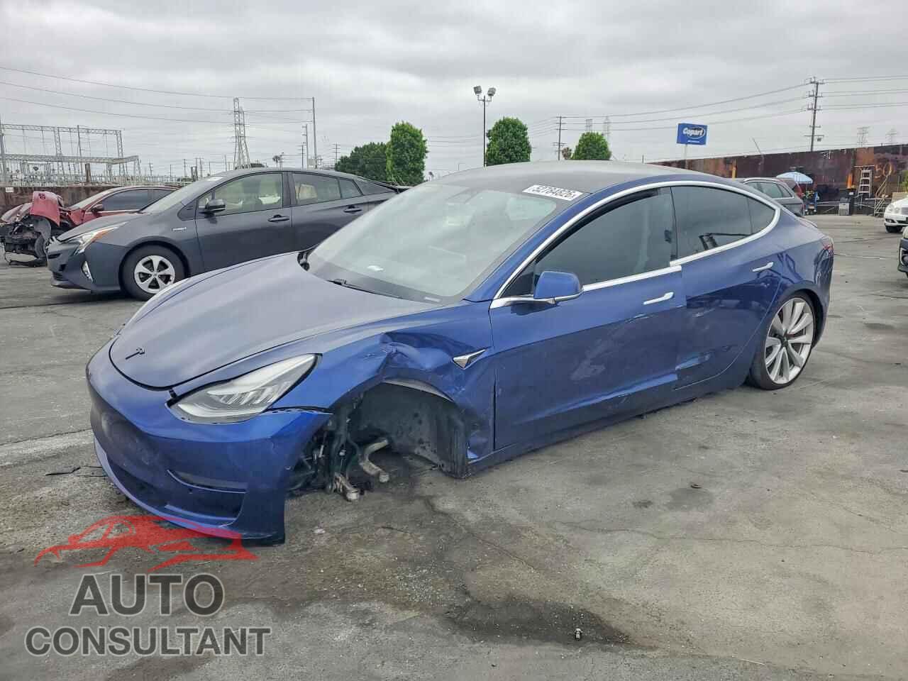 TESLA MODEL 3 2019 - 5YJ3E1EB6KF419876