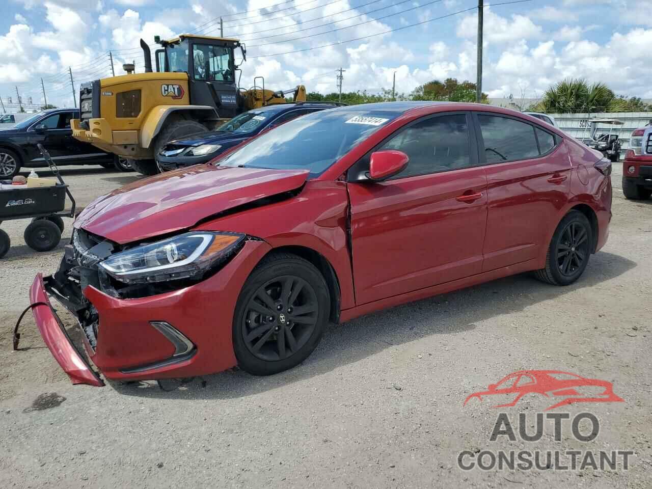 HYUNDAI ELANTRA 2017 - KMHD84LF3HU261818