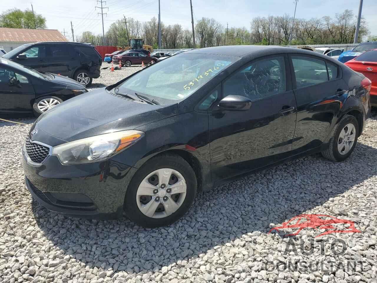KIA FORTE 2016 - KNAFK4A67G5574488