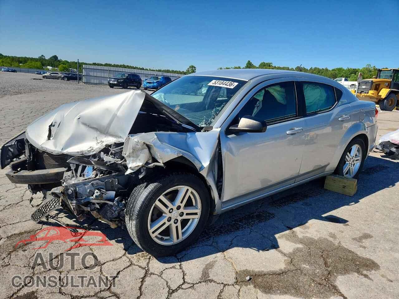 DODGE AVENGER 2012 - 1C3CDZCB7CN230830