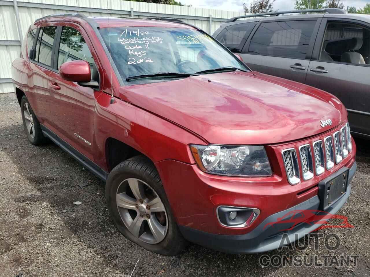 JEEP COMPASS 2017 - 1C4NJDEB5HD126430