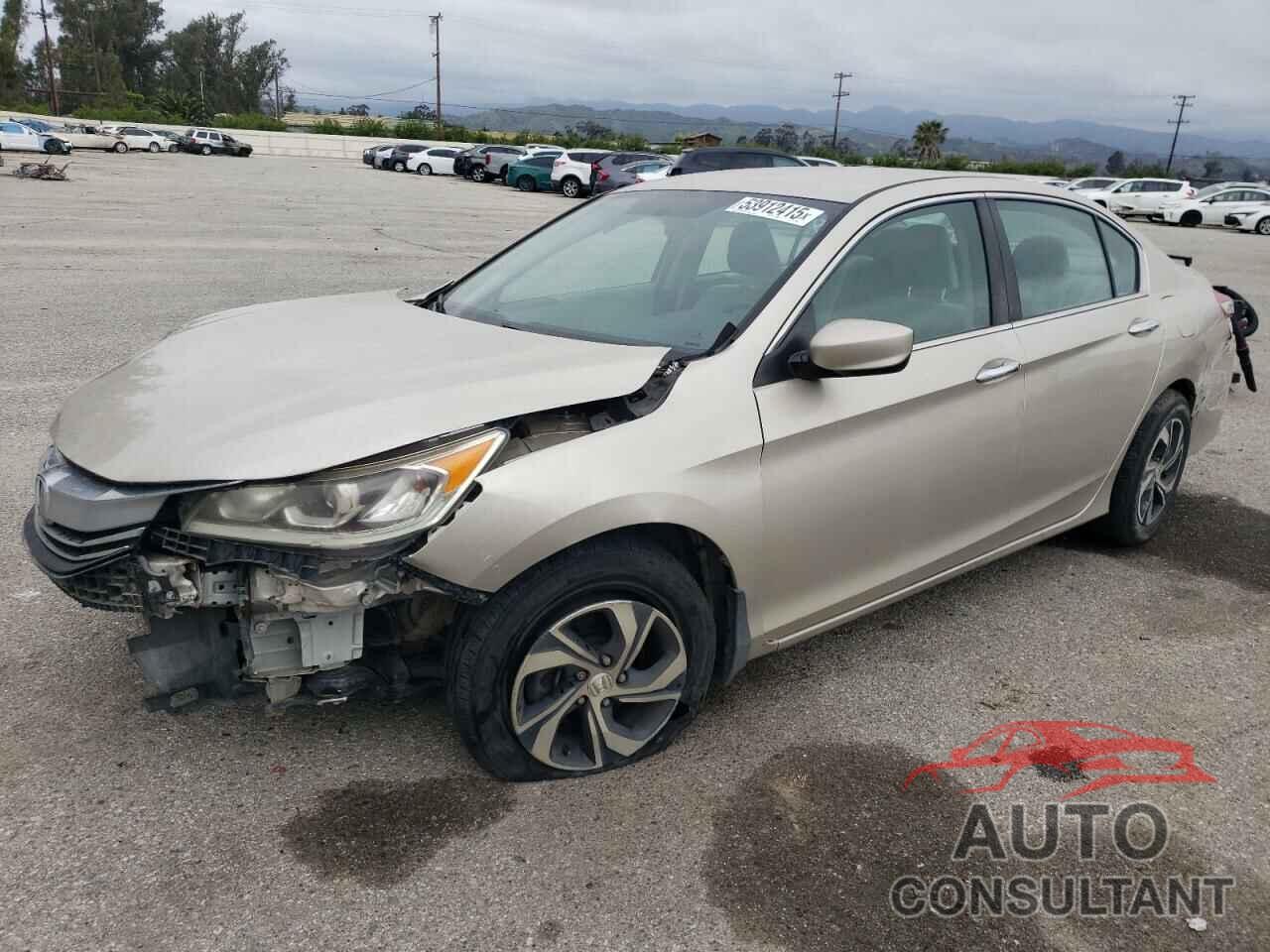HONDA ACCORD 2016 - 1HGCR2F33GA013556