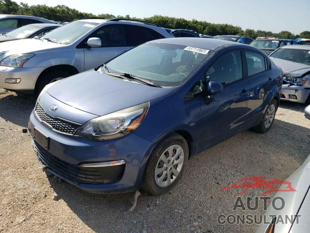 KIA RIO 2016 - KNADM4A33G6603390