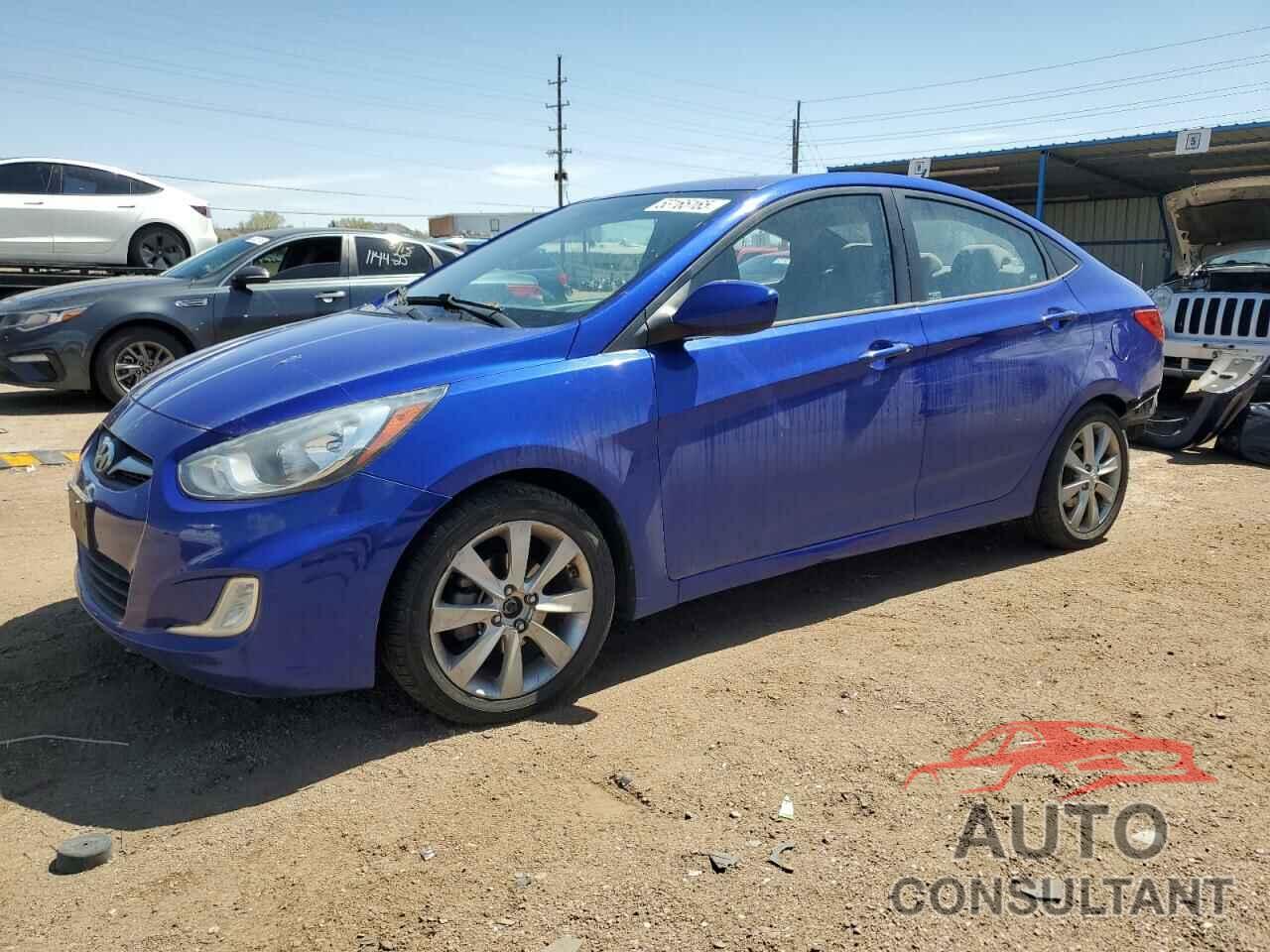HYUNDAI ACCENT 2012 - KMHCU4AE1CU088326
