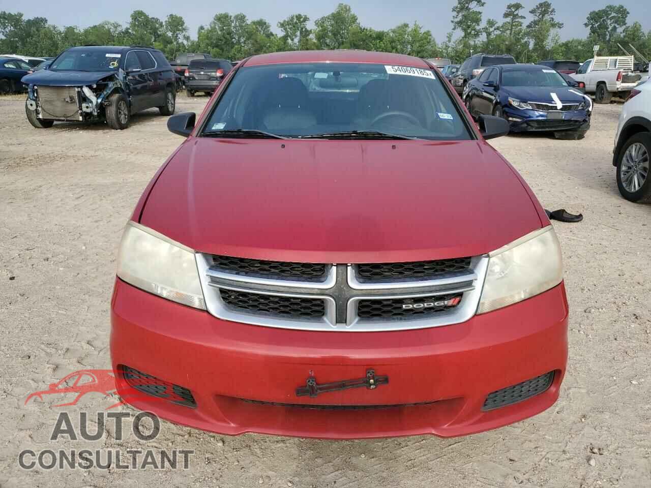 DODGE AVENGER 2011 - 1B3BD4FB0BN508697