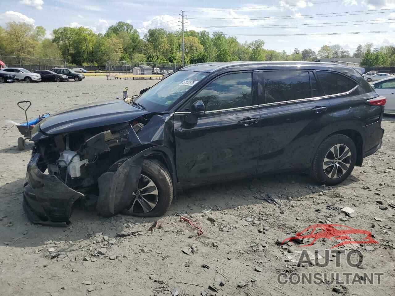 TOYOTA HIGHLANDER 2022 - 5TDGZRBH6NS178687