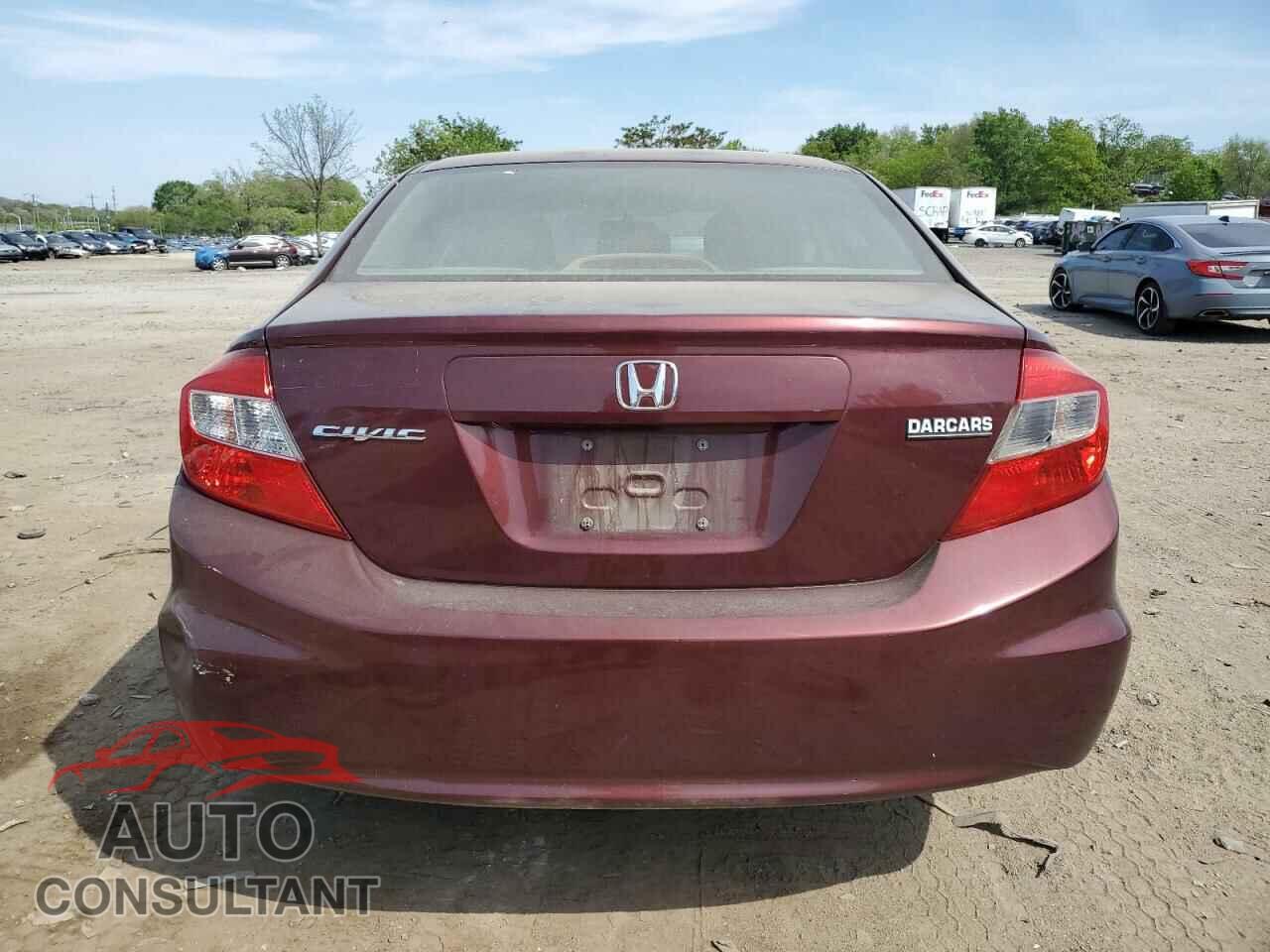 HONDA CIVIC 2012 - 19XFB2F53CE389697
