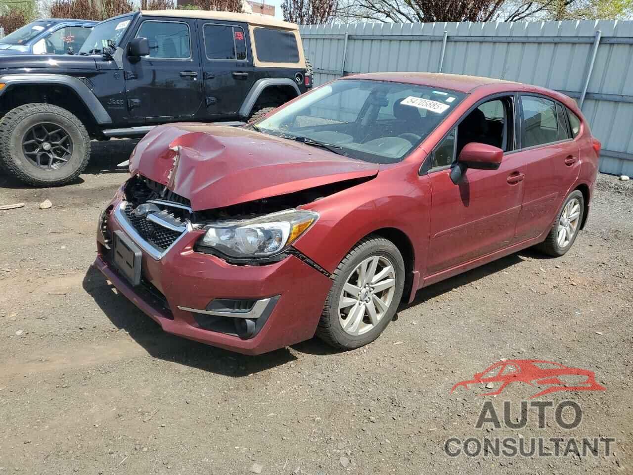 SUBARU IMPREZA 2016 - JF1GPAB61G8217480