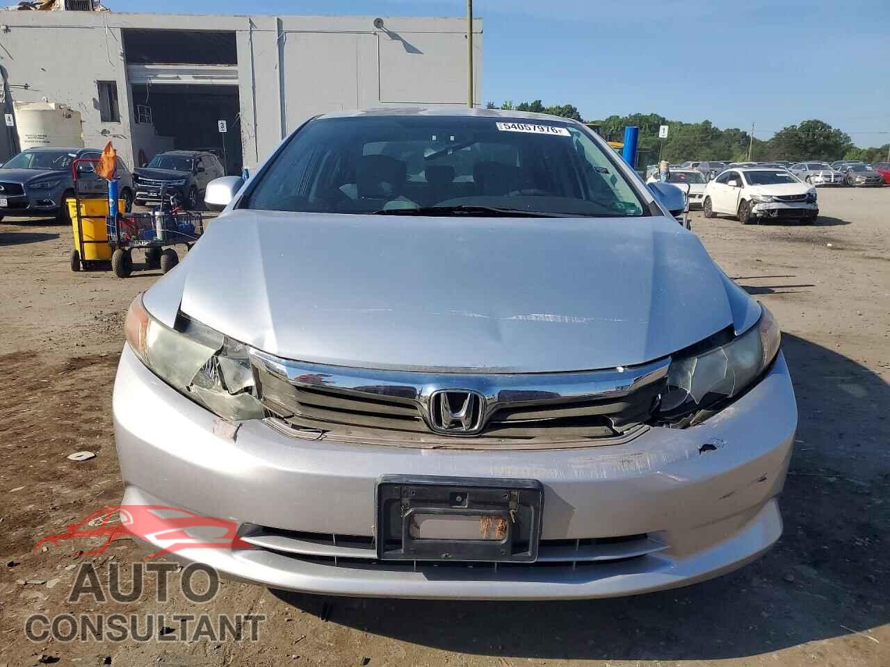 HONDA CIVIC 4D L 2012 - 2HGFB2F51CH608422