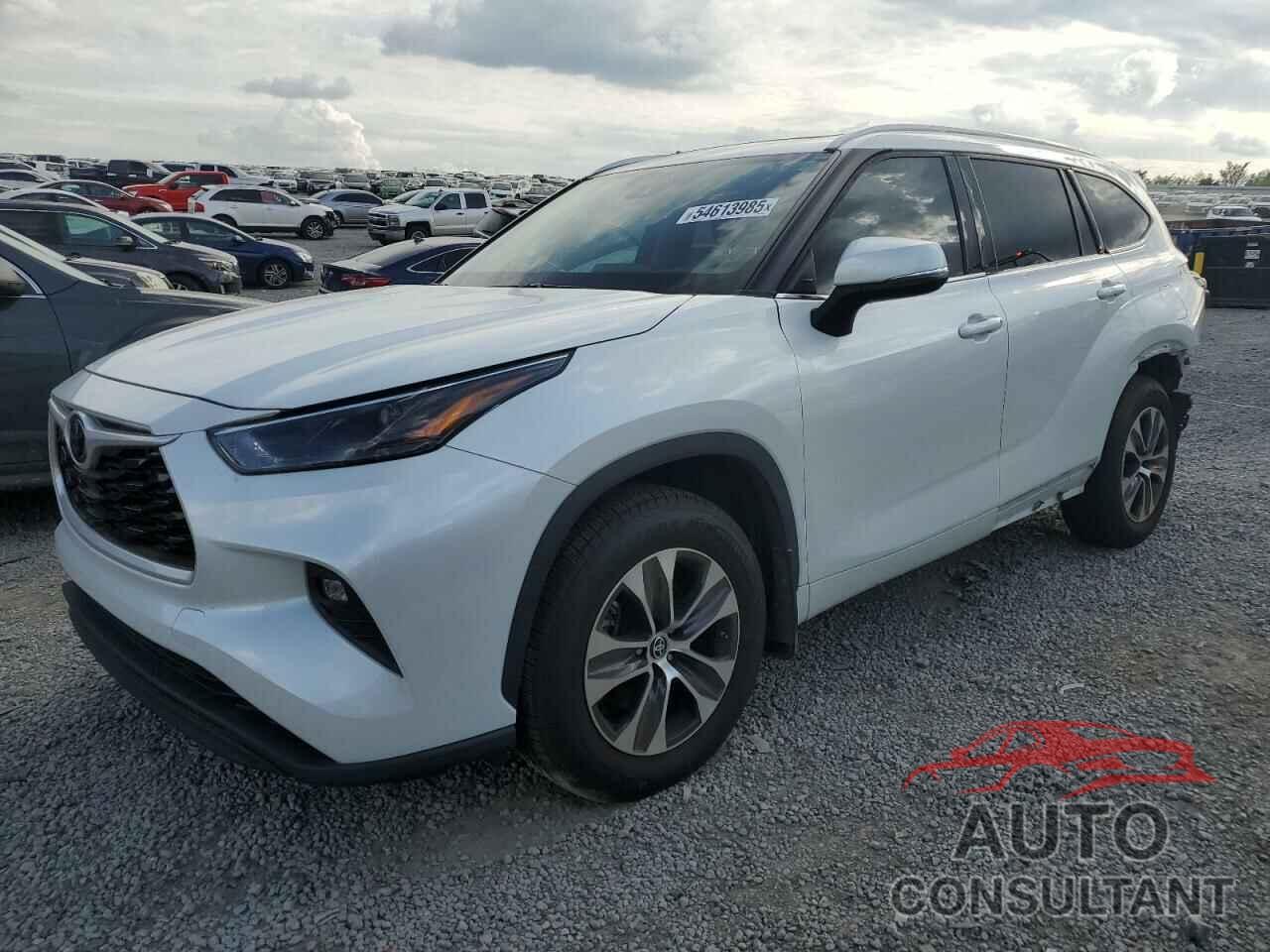 TOYOTA HIGHLANDER 2022 - 5TDGZRBH4NS197657