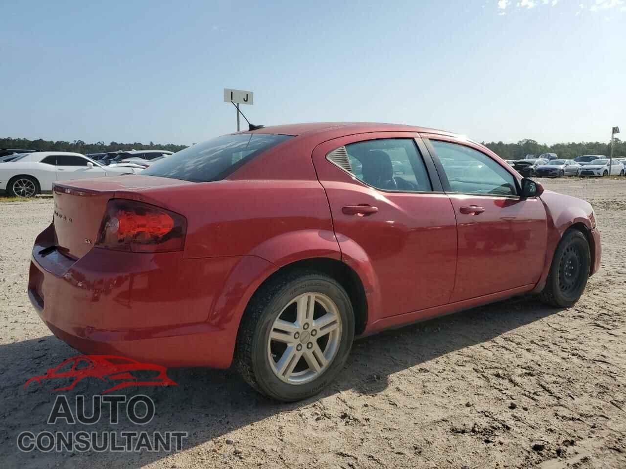 DODGE AVENGER 2012 - 1C3CDZCBXCN219367