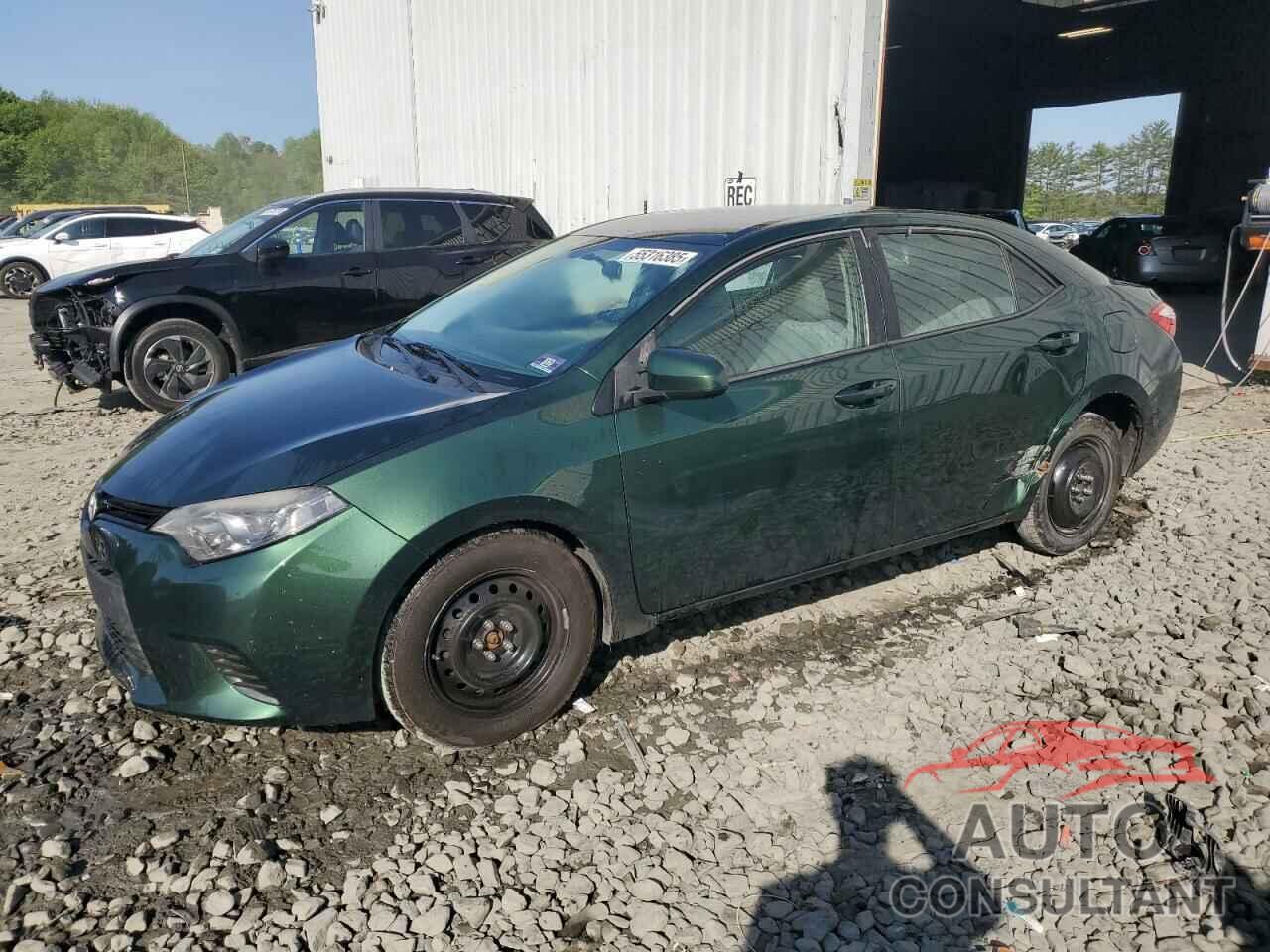 TOYOTA COROLLA 2016 - 2T1BURHE2GC521612