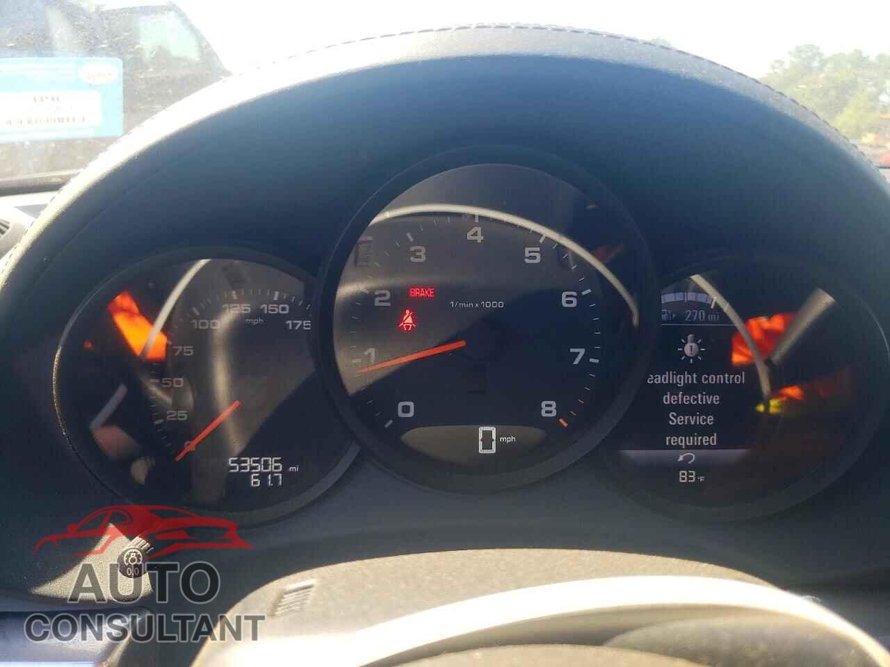 PORSCHE BOXSTER 2017 - WP0CA2A86HS221354