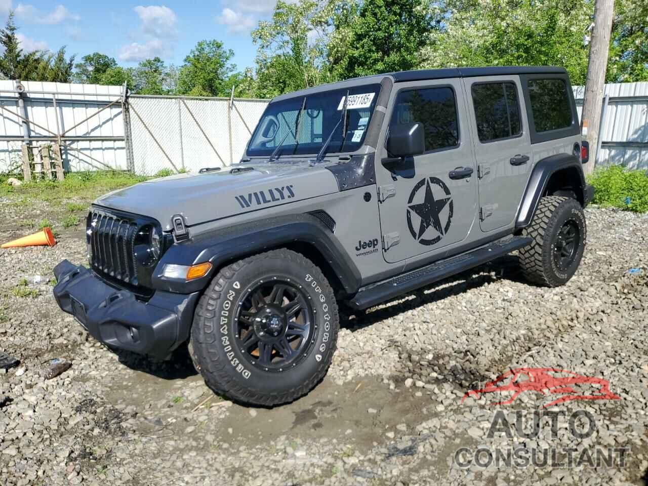 JEEP WRANGLER 2020 - 1C4HJXDG9LW273245