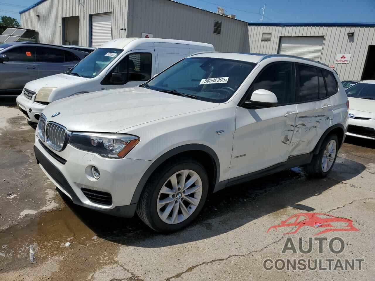 BMW X3 2016 - 5UXWX9C52G0D73862