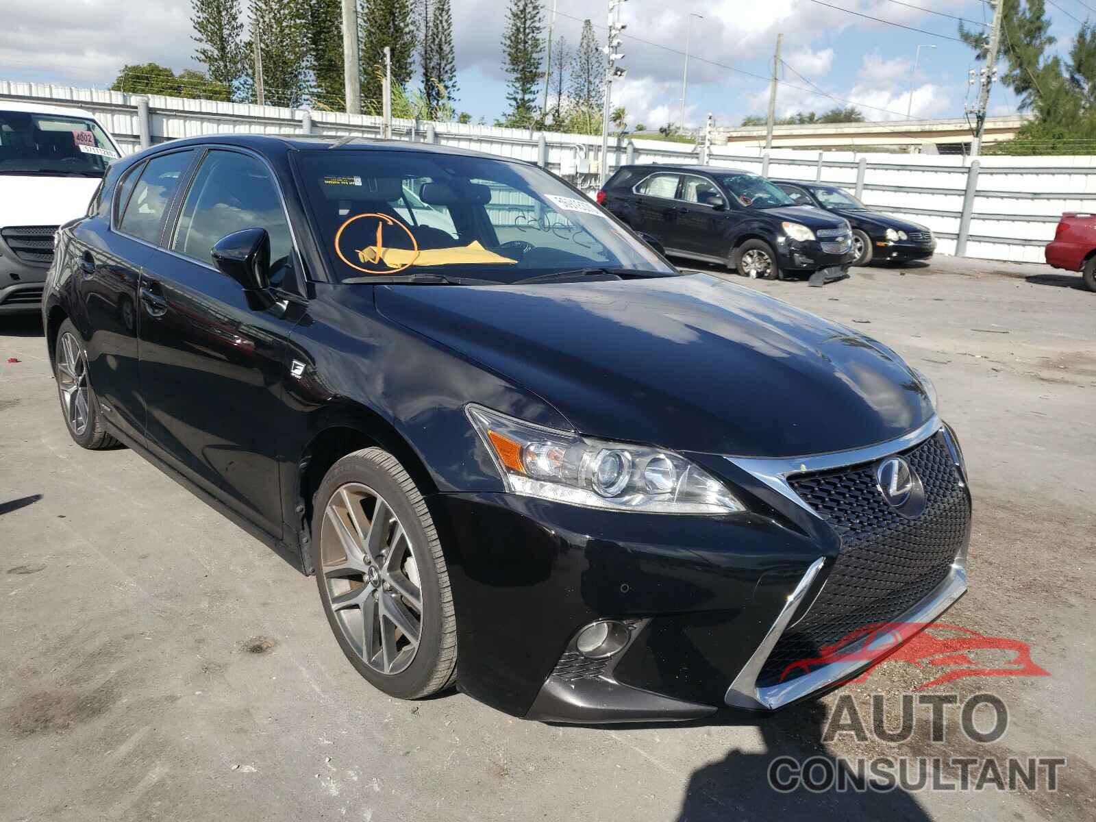 LEXUS CT 200 2016 - JTHKD5BH4G2260203