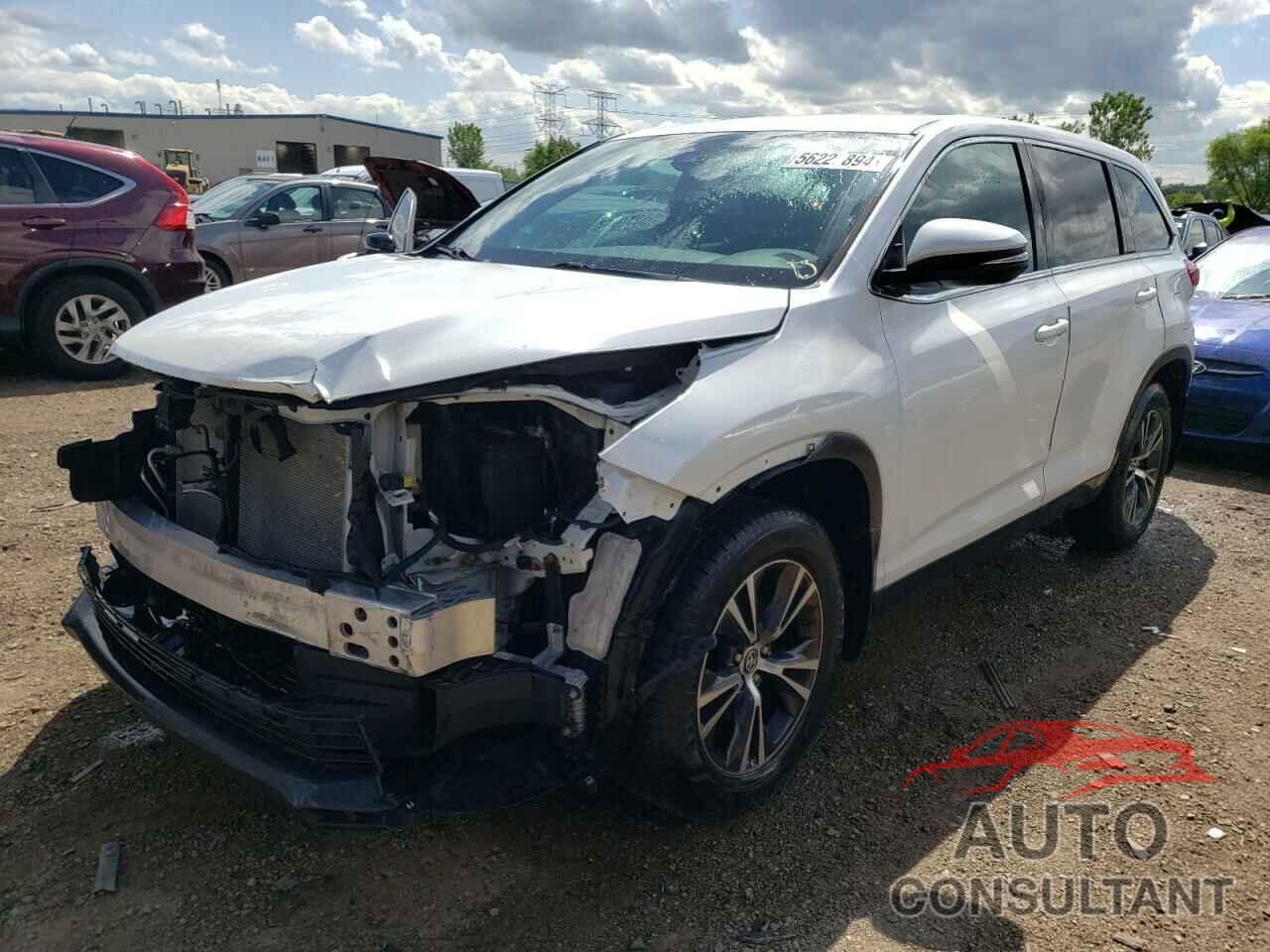 TOYOTA HIGHLANDER 2019 - 5TDBZRFH6KS705109