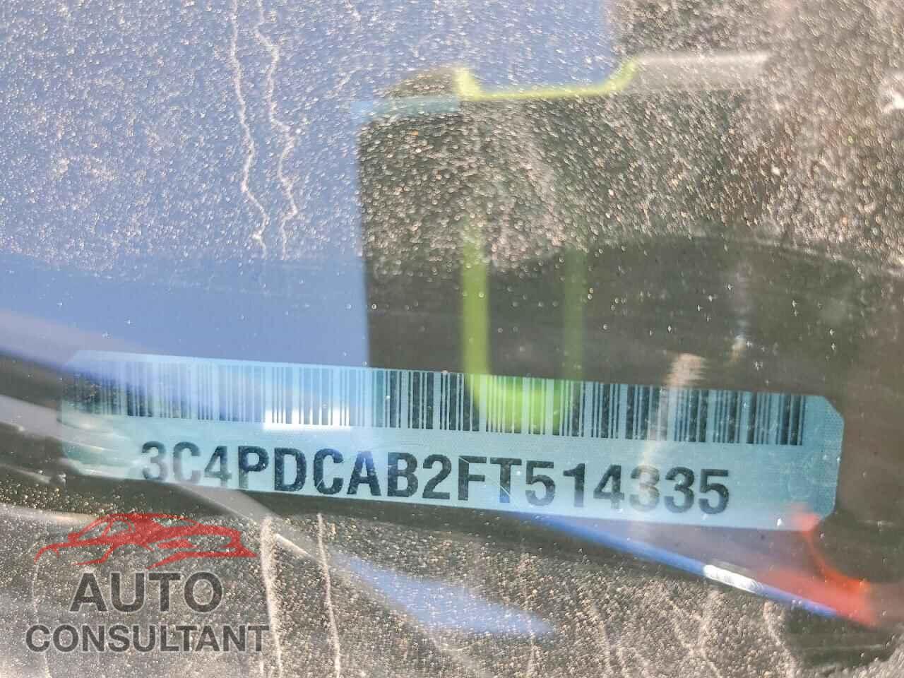 DODGE JOURNEY 2015 - 3C4PDCAB2FT514335
