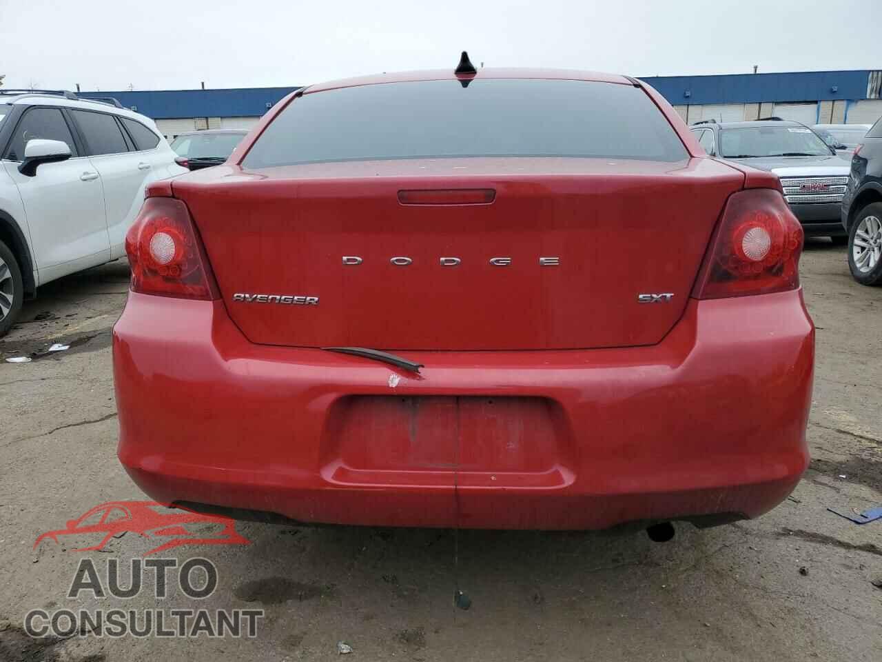 DODGE AVENGER 2012 - 1C3CDZCB4CN196331