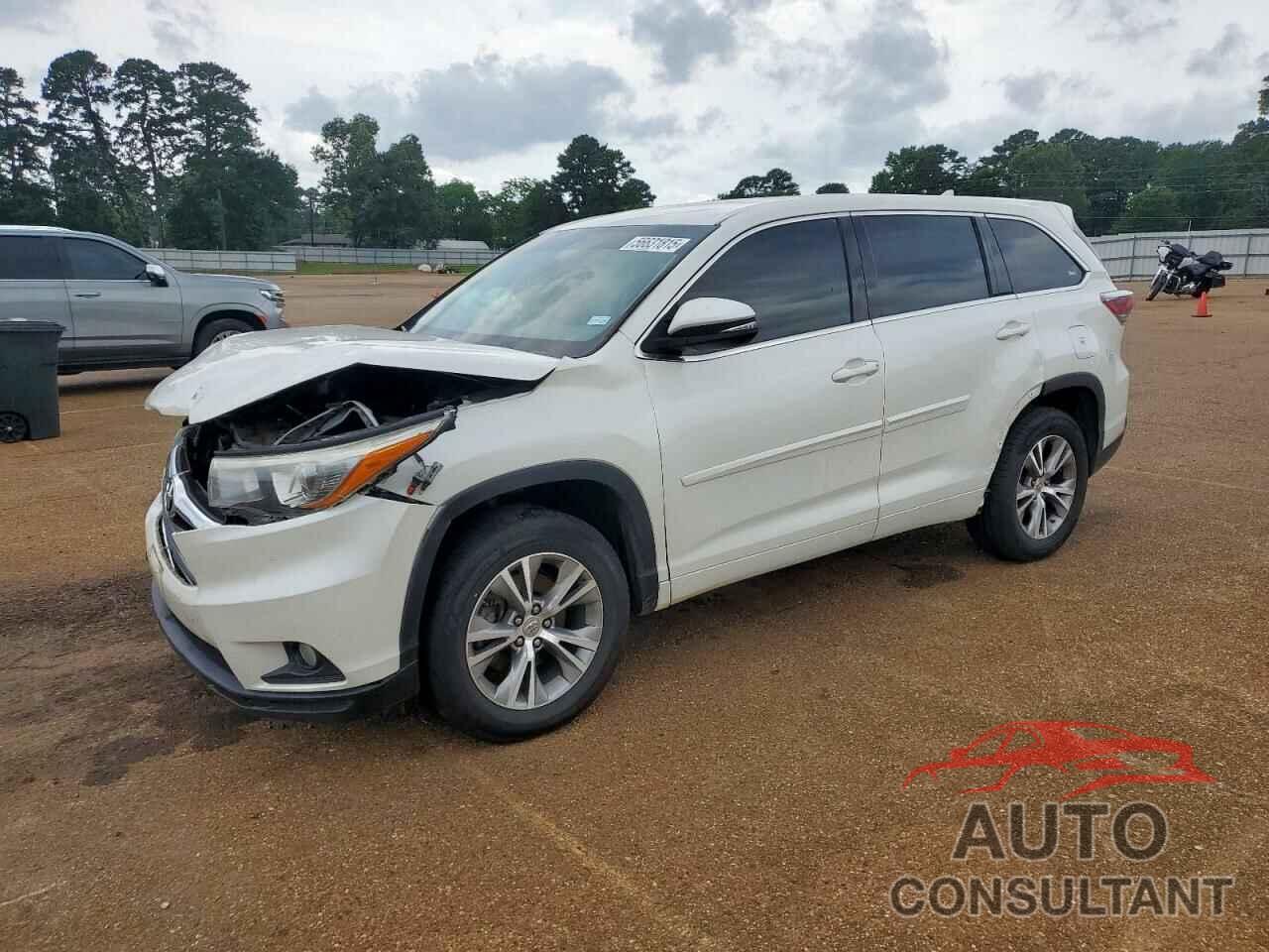 TOYOTA HIGHLANDER 2015 - 5TDZKRFH2FS051976