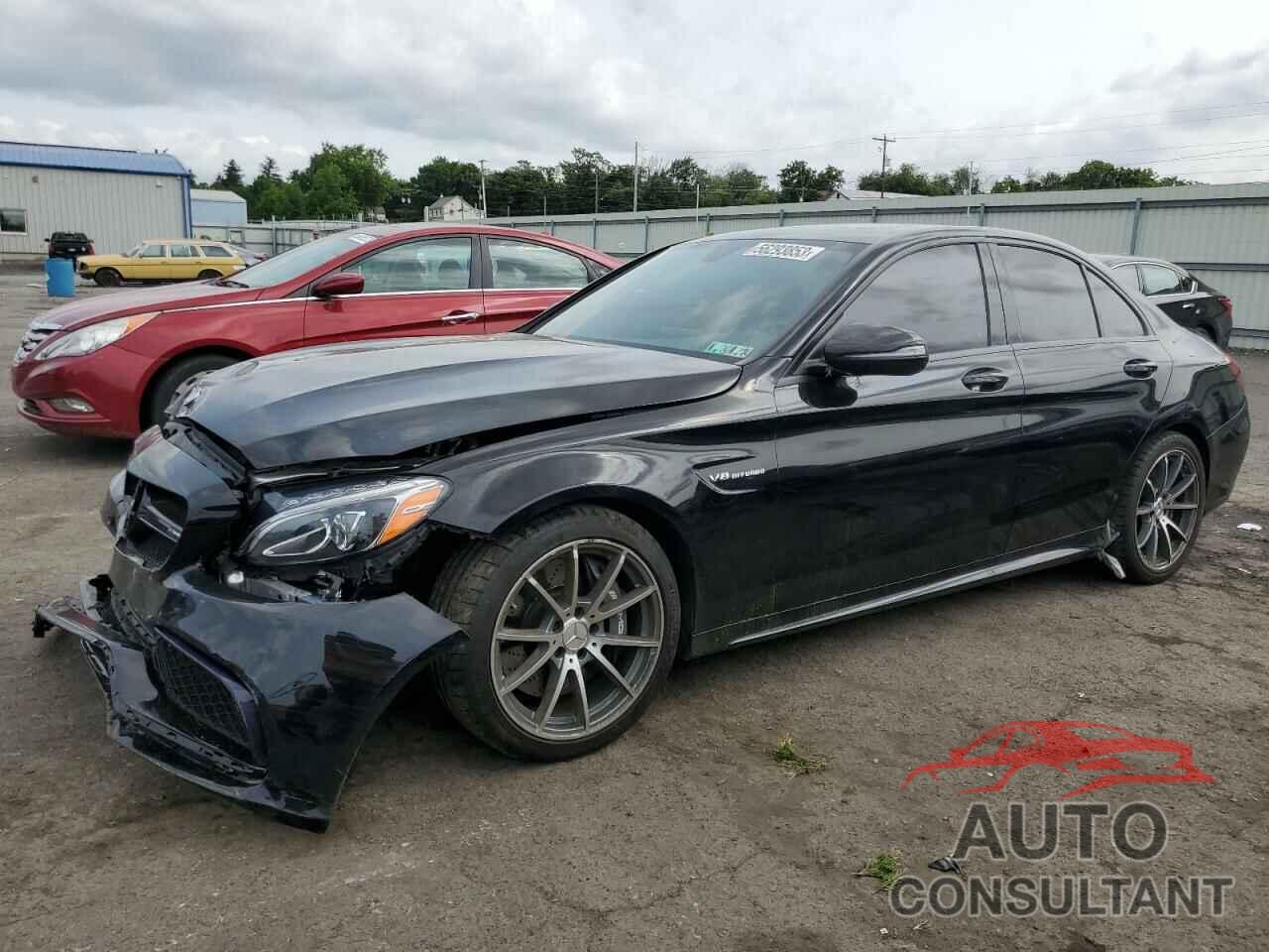 MERCEDES-BENZ C-CLASS 2018 - 55SWF8GB5JU238426