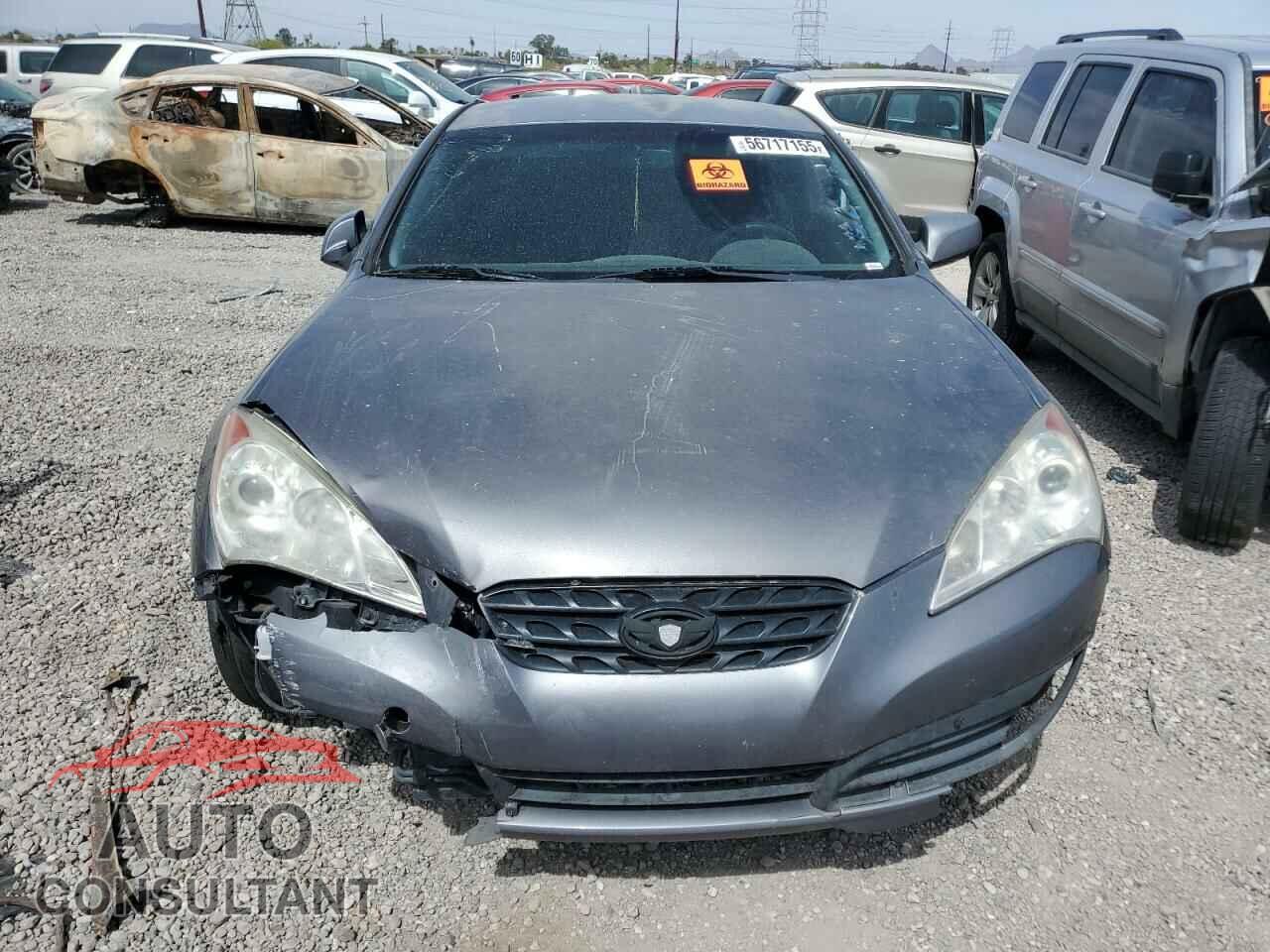HYUNDAI GENESIS 2012 - KMHHT6KD1CU073724