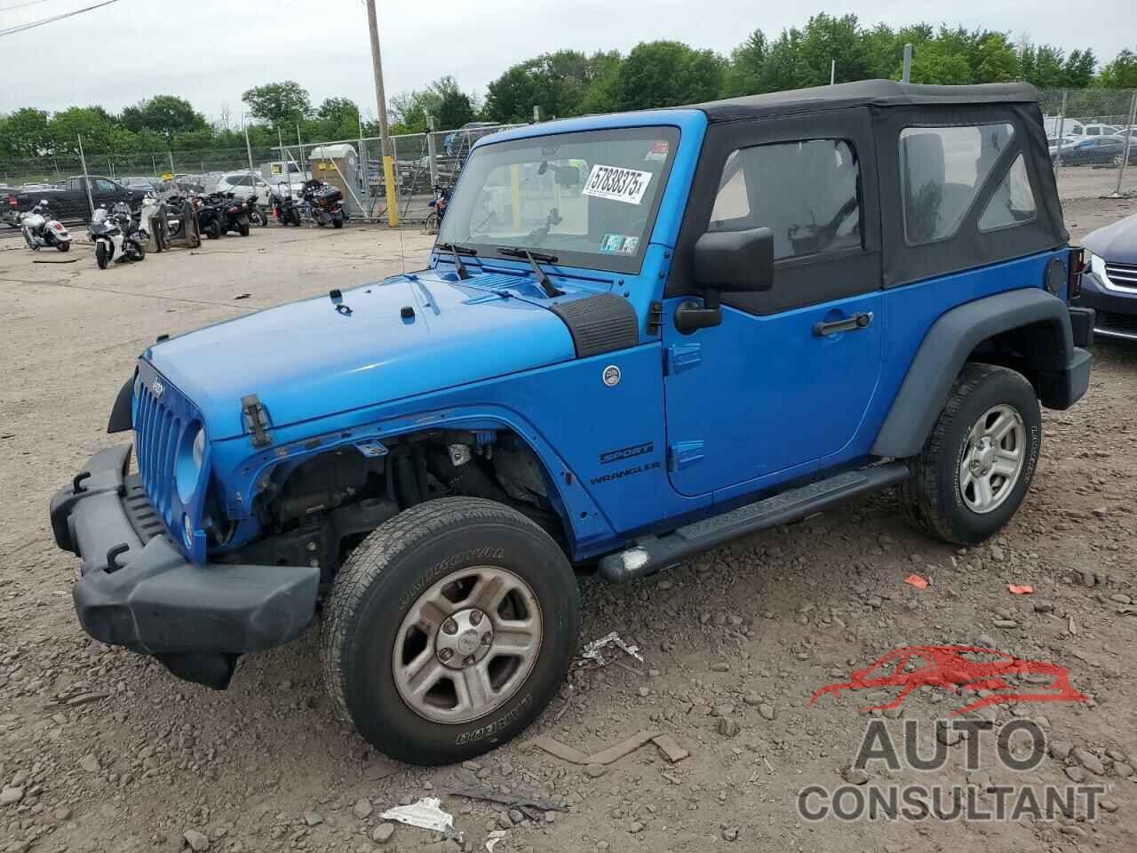JEEP WRANGLER 2016 - 1C4AJWAGXGL256896