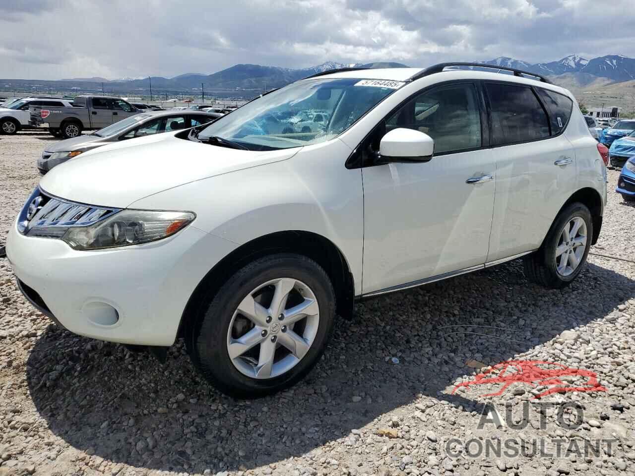 NISSAN MURANO 2009 - JN8AZ18W59W128726