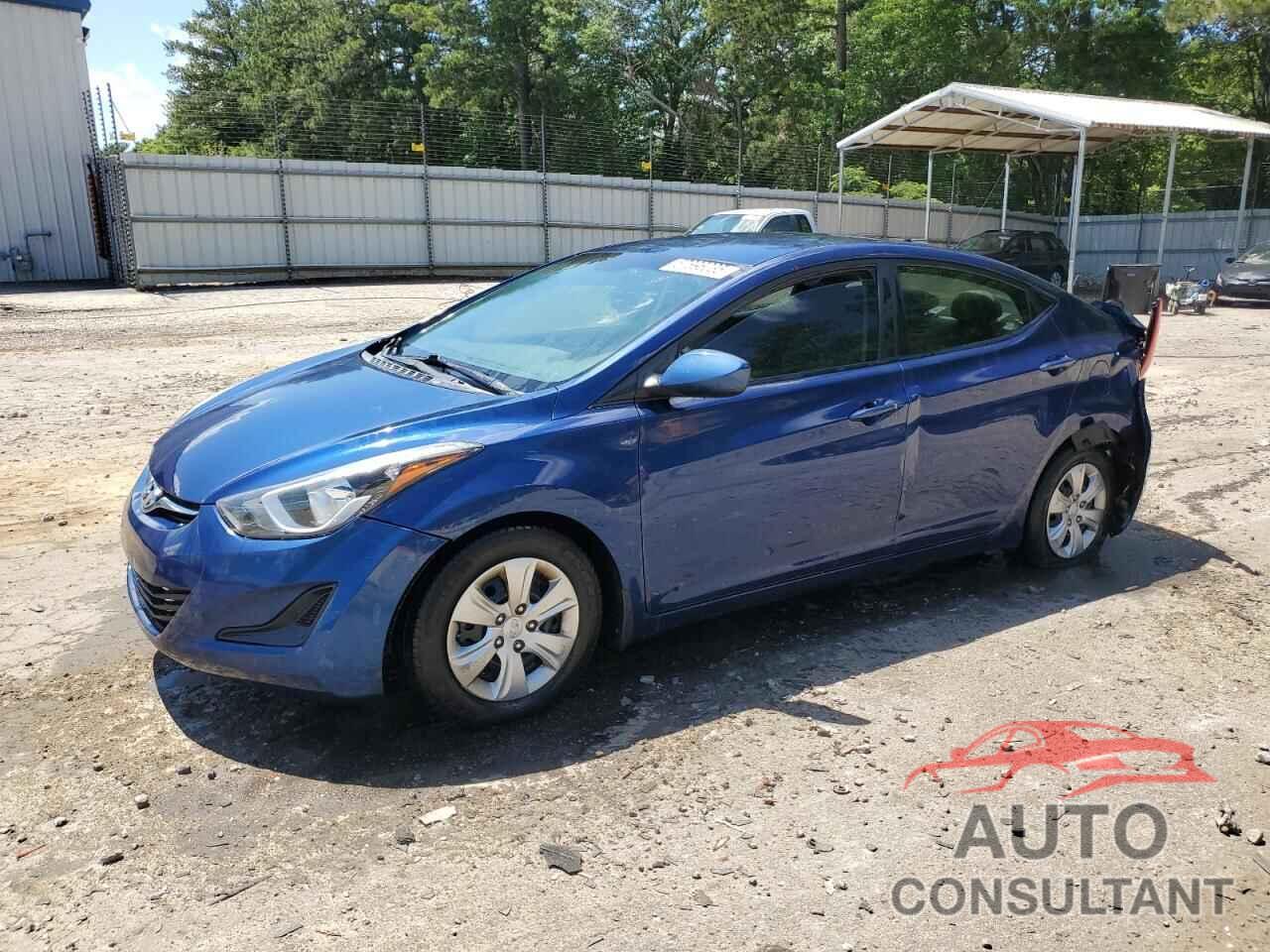 HYUNDAI ELANTRA 2016 - 5NPDH4AE7GH732229