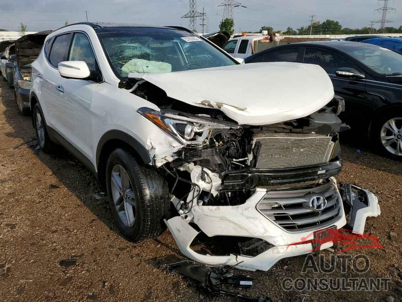 HYUNDAI SANTA FE 2018 - 5XYZUDLB9JG543634