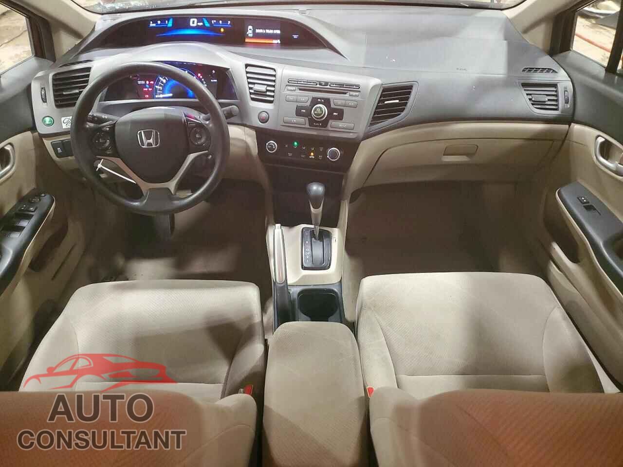HONDA CIVIC 2012 - 2HGFB2F59CH533548