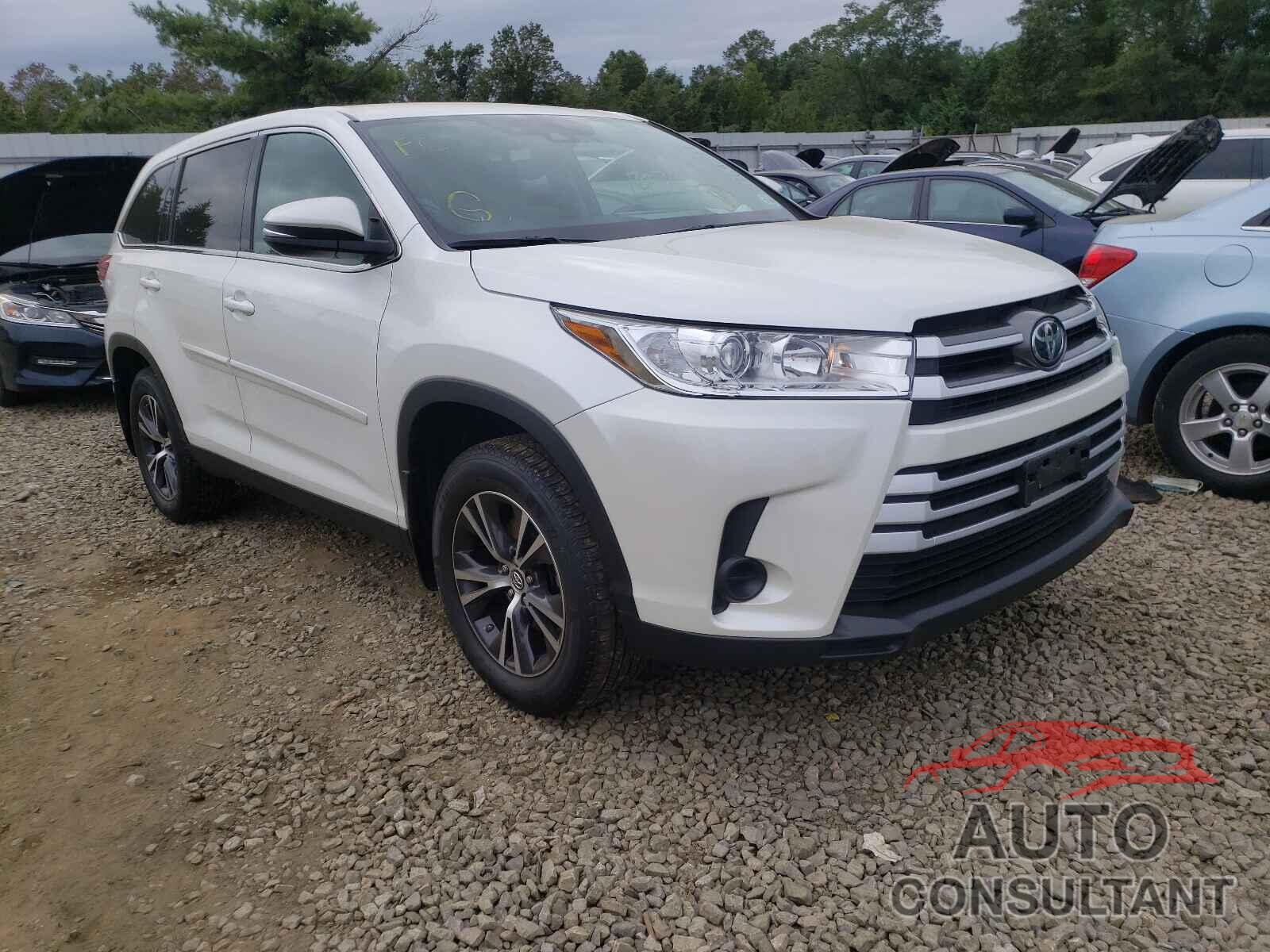 TOYOTA HIGHLANDER 2019 - 5TDBZRFH6KS712089