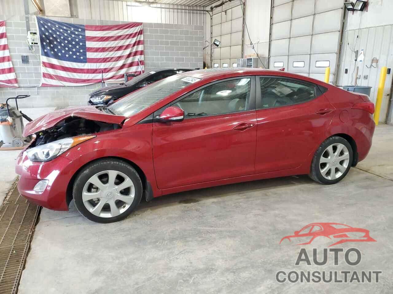 HYUNDAI ELANTRA 2013 - KMHDH4AE2DU594175