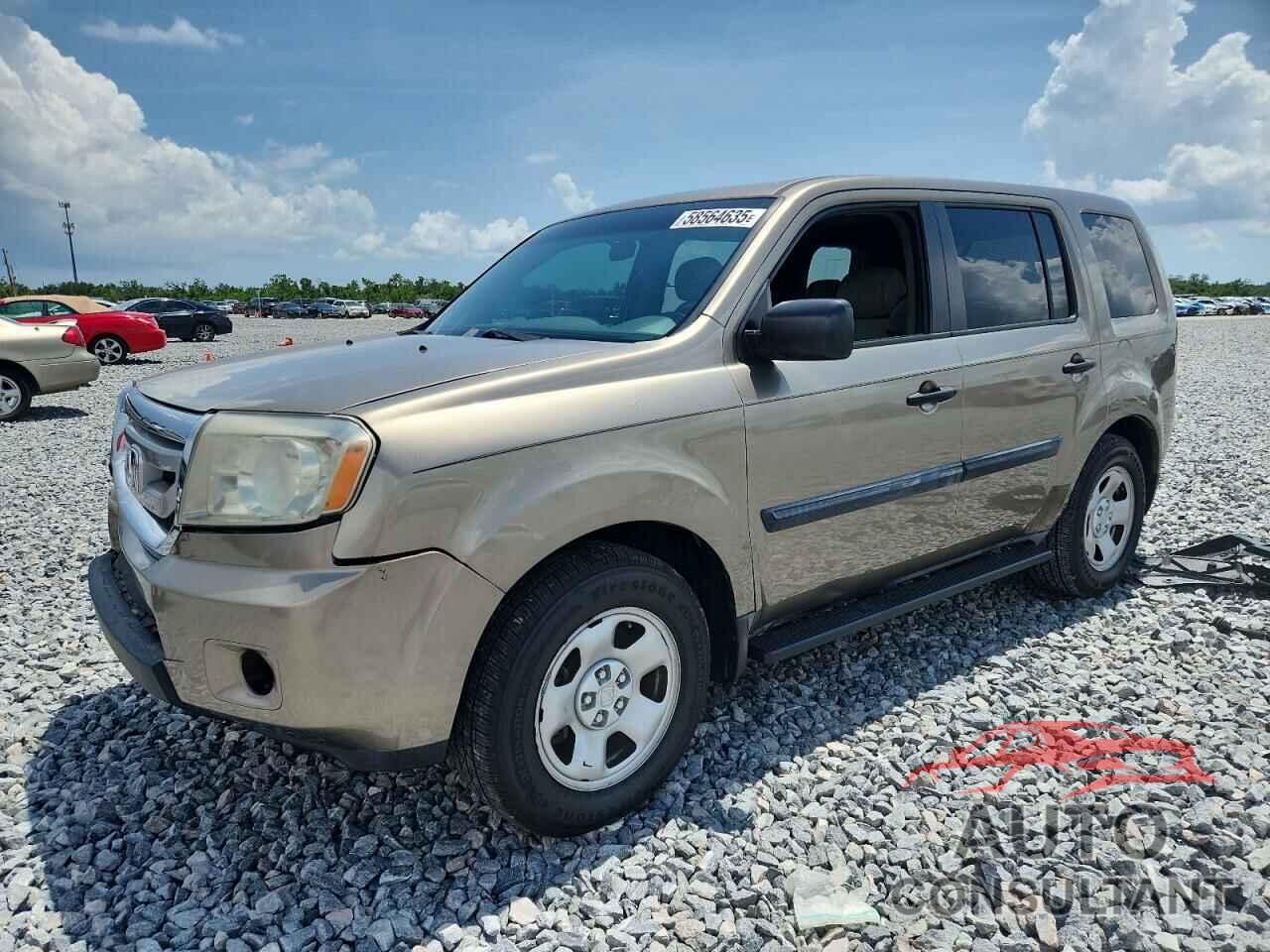HONDA PILOT 2009 - 5FNYF38269B021331