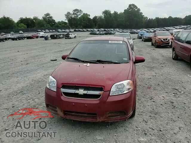 CHEVROLET AVEO 2011 - KL1TD5DE4BB125988