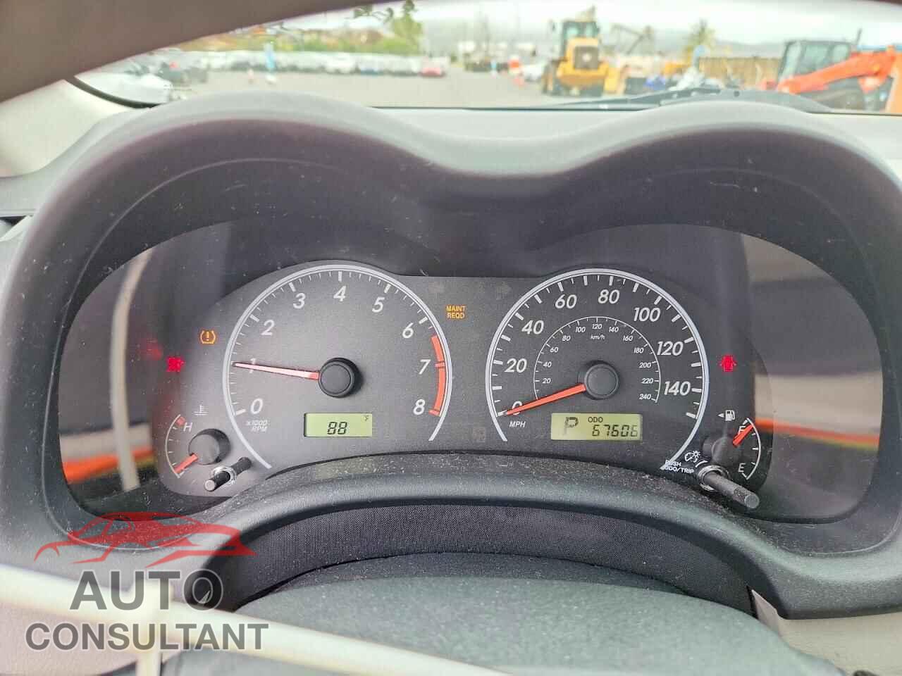 TOYOTA COROLLA 2011 - 2T1BU4EEXBC657194