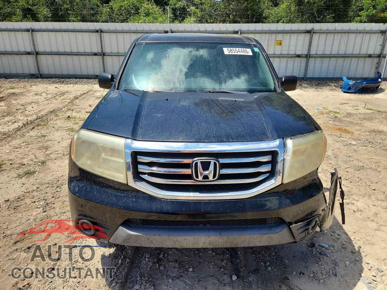 HONDA PILOT 2013 - 5FNYF3H22DB036823