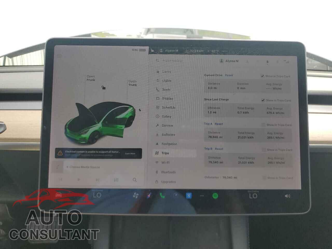 TESLA MODEL 3 2022 - 5YJ3E1EA7NF125978