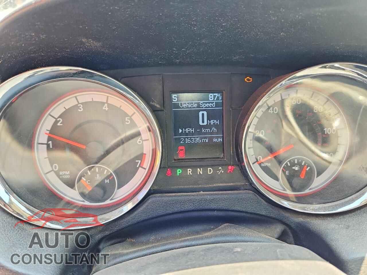 DODGE CARAVAN 2012 - 2C4RDGDG9CR332735