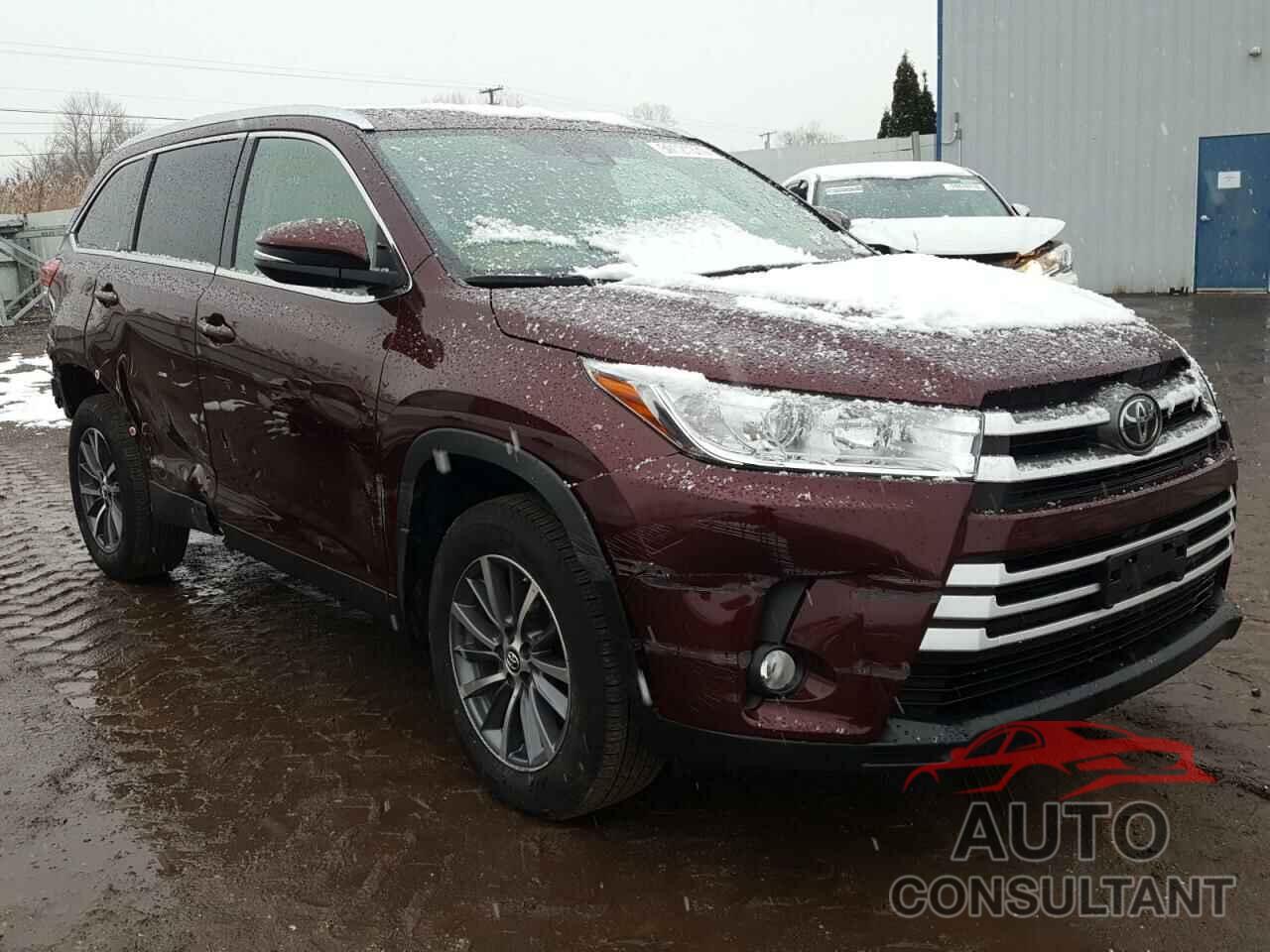TOYOTA HIGHLANDER 2019 - 5TDJZRFH6KS932439