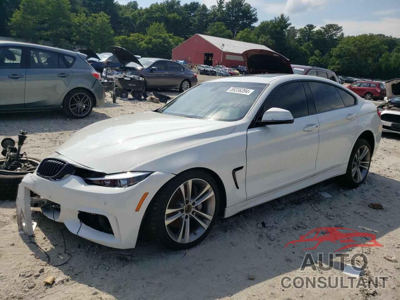 BMW 4 SERIES 2018 - WBA4J3C54JBL04443