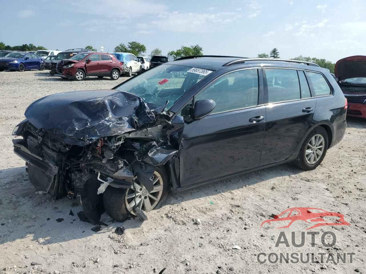 VOLKSWAGEN GOLF 2019 - 3VWY57AU3KM511438