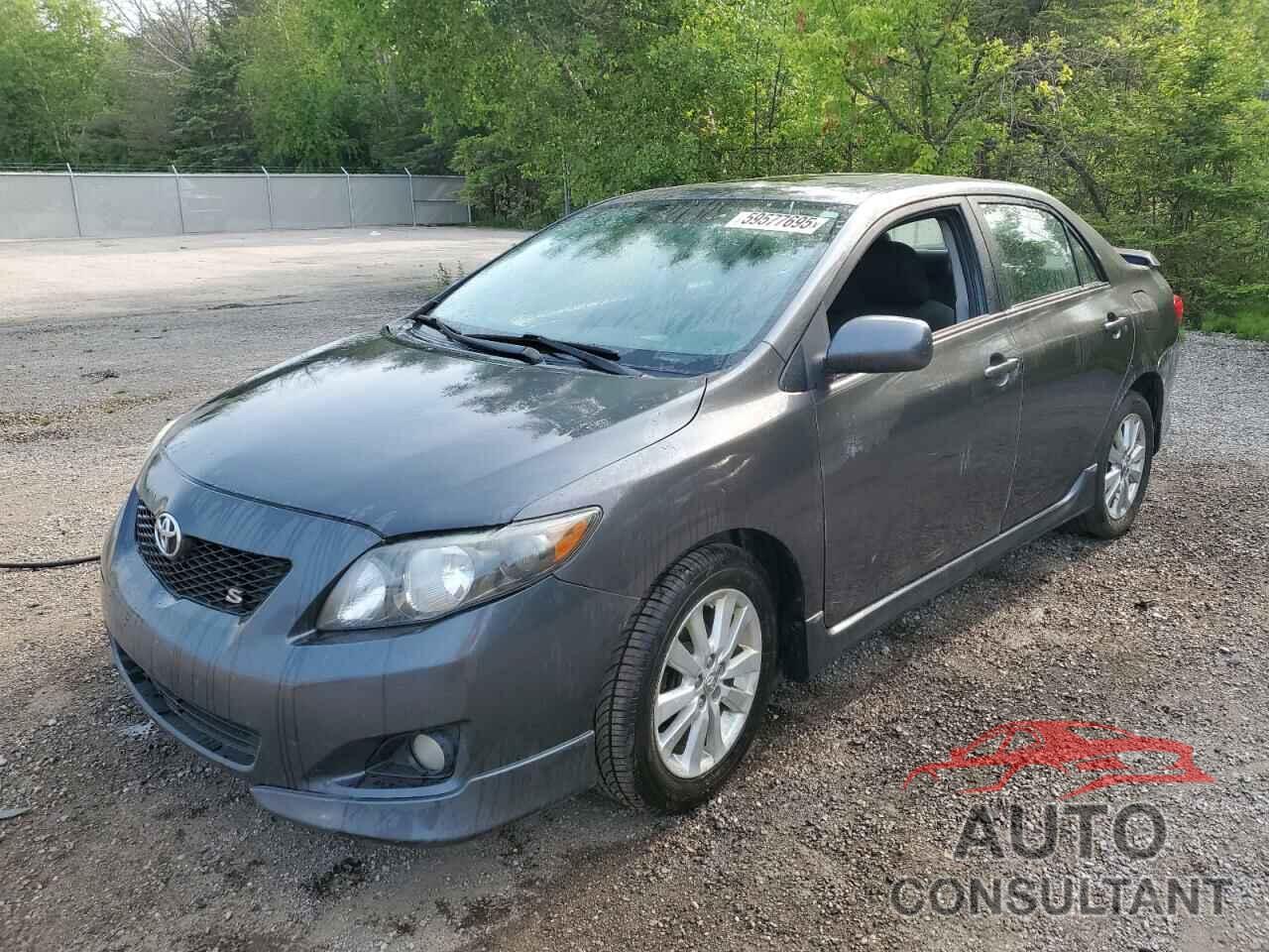 TOYOTA COROLLA 2009 - 2T1BU40E29C033410