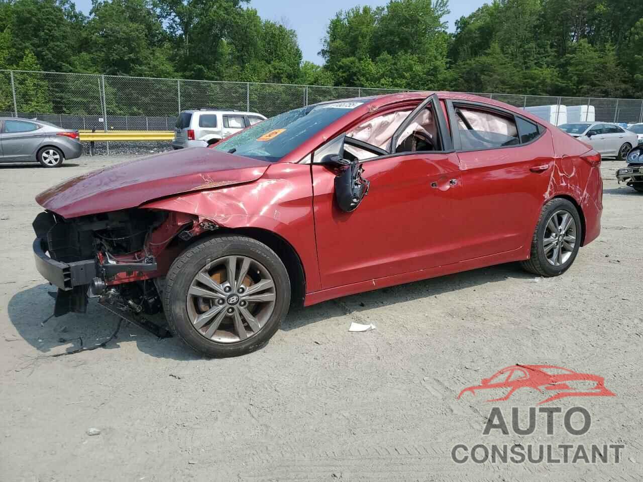 HYUNDAI ELANTRA 2017 - KMHD84LF1HU224296