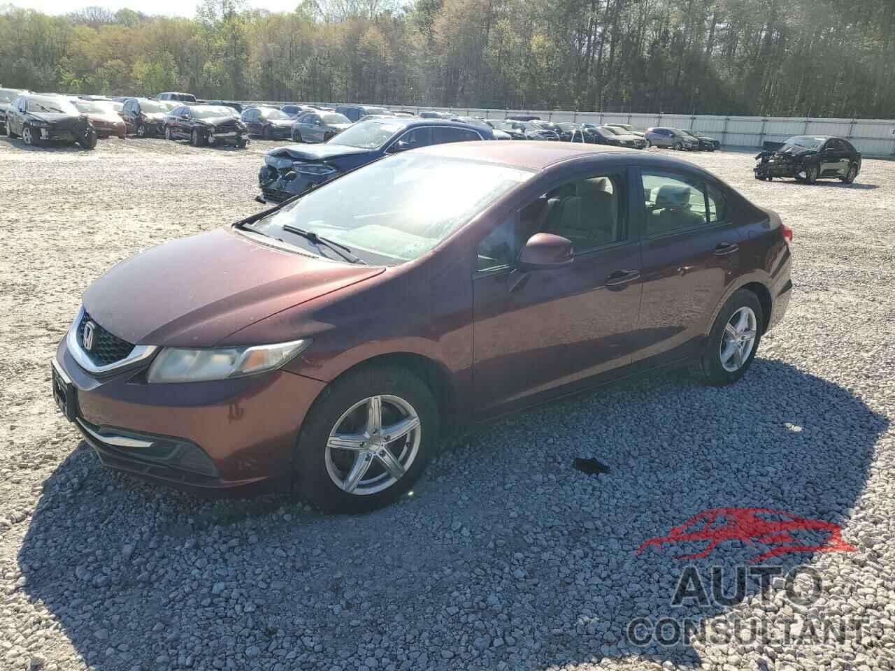HONDA CIVIC 2013 - 19XFB2F52DE213340